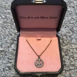 Juicy Couture Peace Necklace